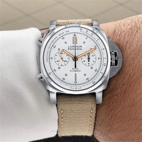canvas strap on panerai